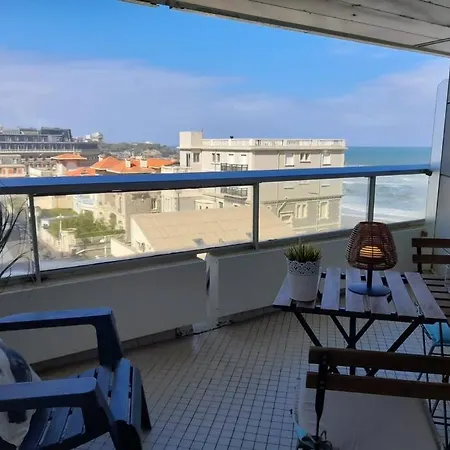 Διαμέρισμα Superbe Miramar Plein Sud, Pieds Dans L'eau Μπιαρίτζ