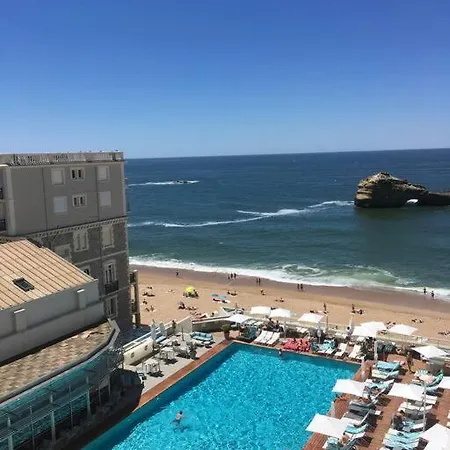 Apartment Superbe Miramar Plein Sud, Pieds Dans L'eau Biarritz